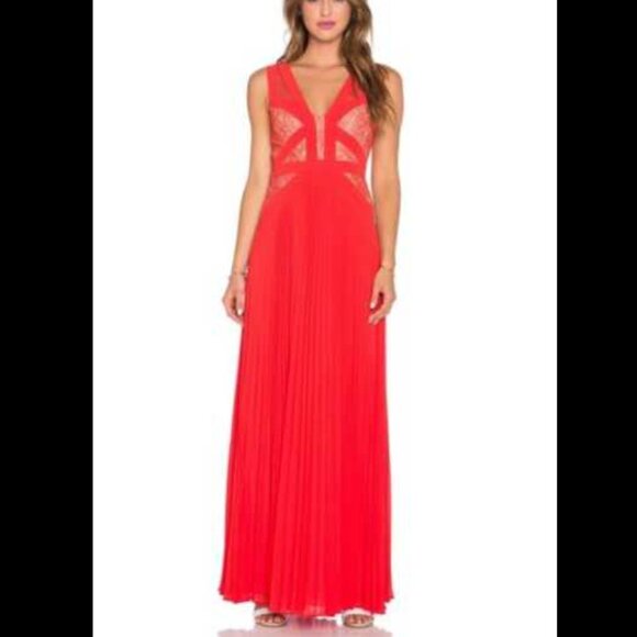 BCBGMaxAzria Vibrant Red Dress - Picture 1 of 6